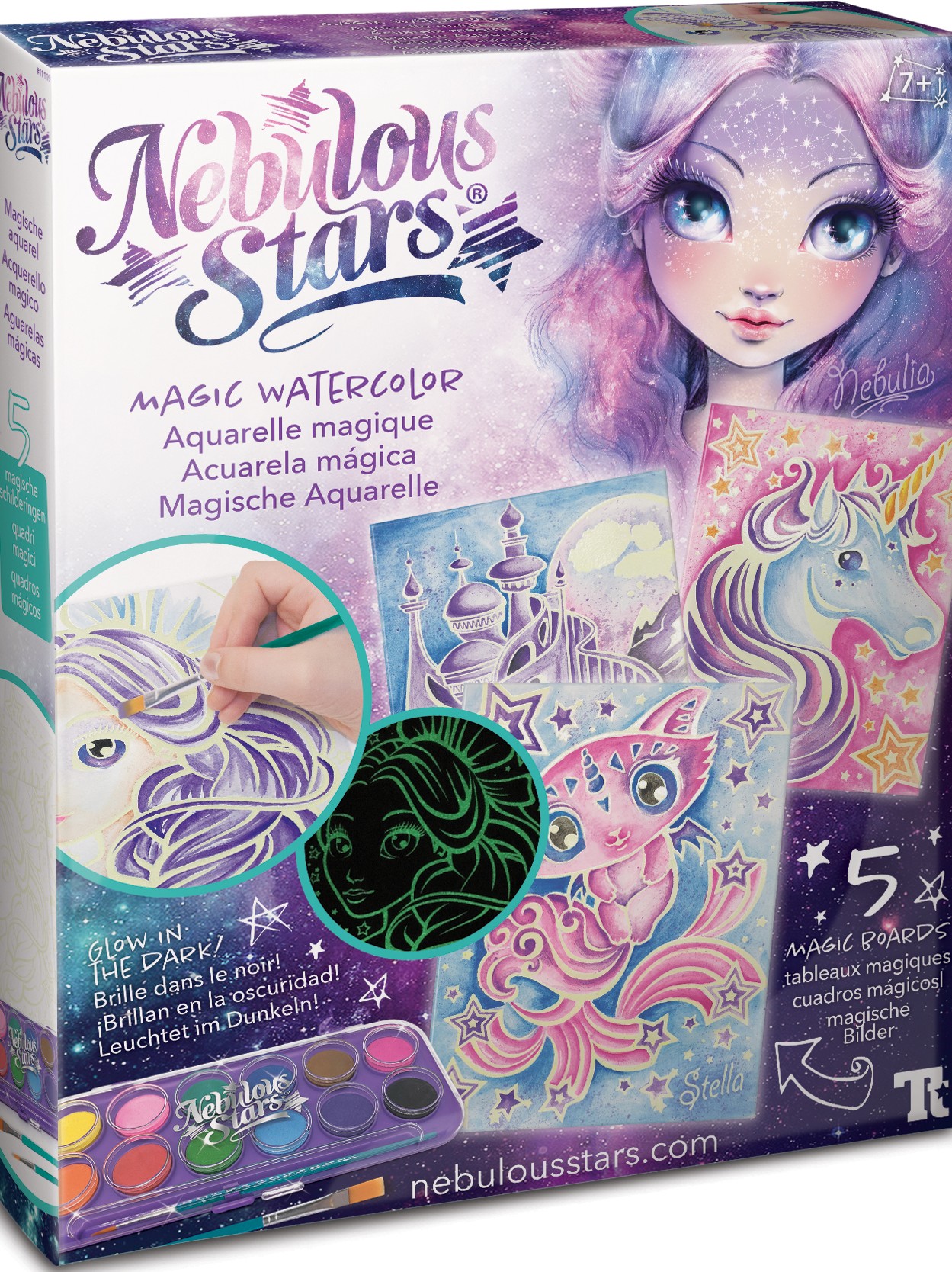 Boîte du jeu Nebulous Stars - Aquarelle Magique Nebulia