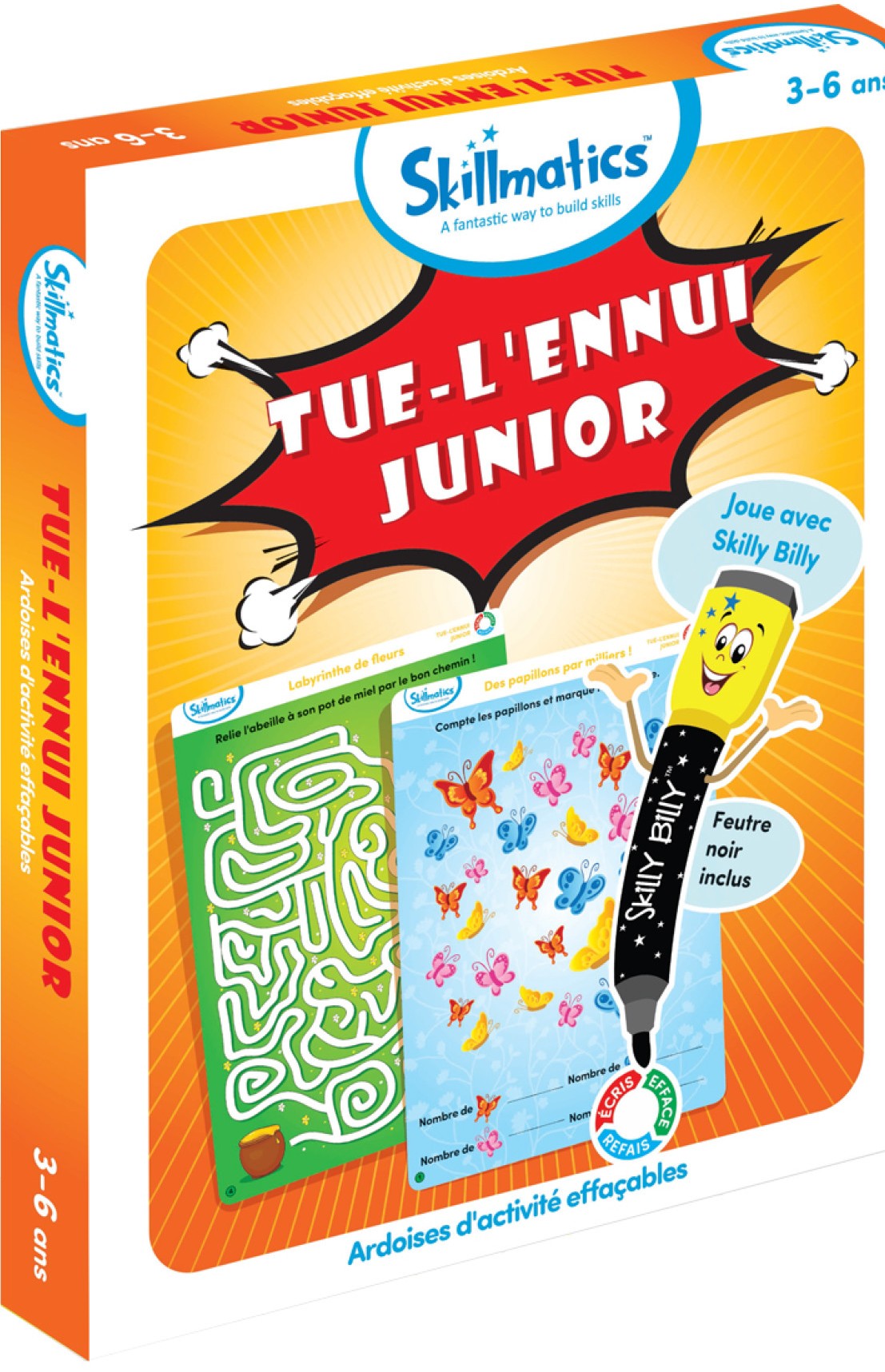 Boîte du jeu Skillmatics - Tue-L'Ennui Junior