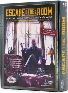 Boîte du jeu Escape the room - Le secret de la retraite du Dr. Gravely