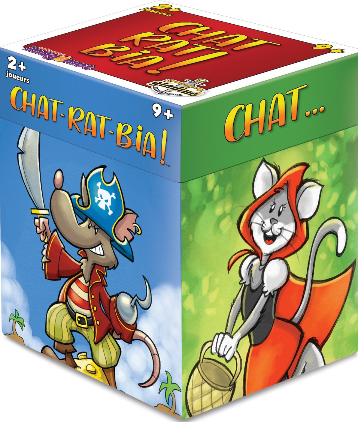 Boîte du jeu Chat-Rat-Bia!
