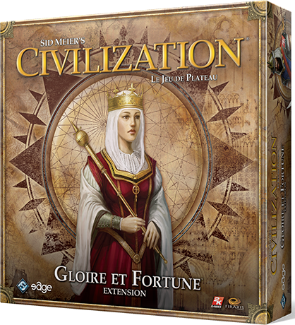 Boîte du jeu Civilization: Gloire et Fortune (ext)