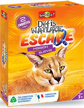 Boîte du jeu Défi Nature Escape - Mission Survie