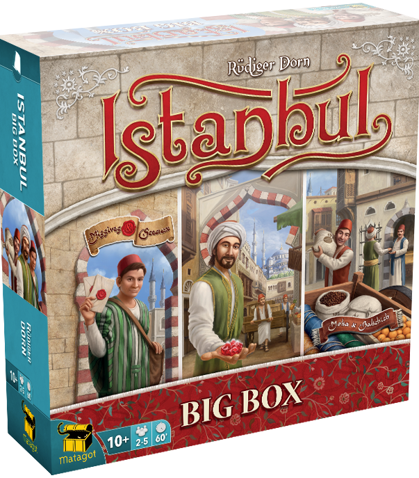 Boîte du jeu Istanbul - Big Box (vf)
