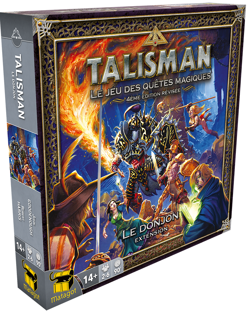 Boîte du jeu Talisman - Le Donjon (ext)