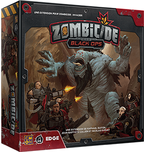 Boîte du jeu Zombicide Invader - black Ops (vf)