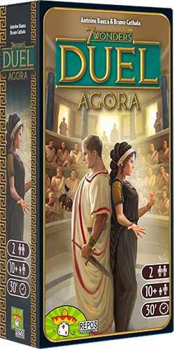 Boîte du jeu 7 Wonders Duel - Agora (extension)