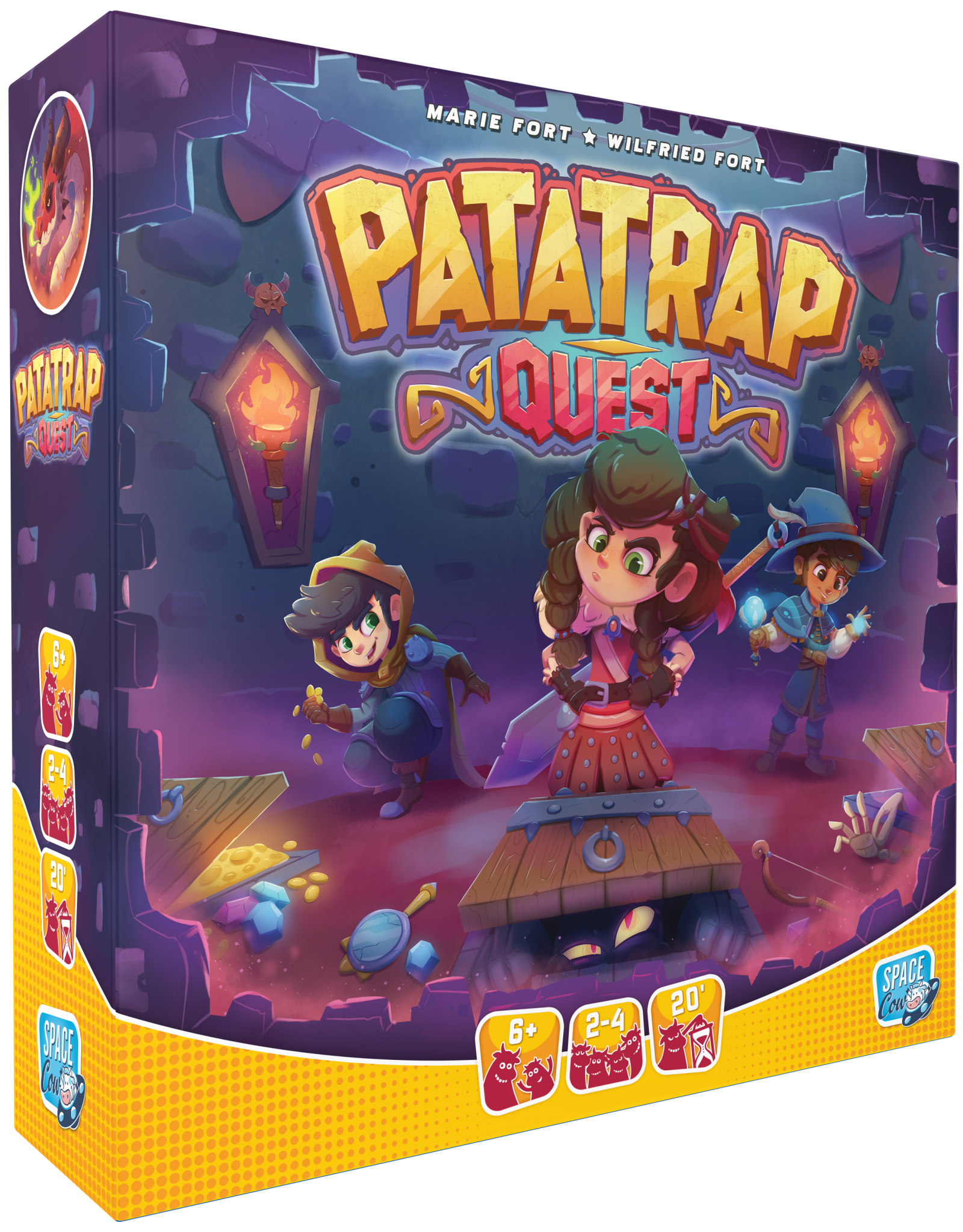 Boîte du jeu Patatrap Quest (VF)