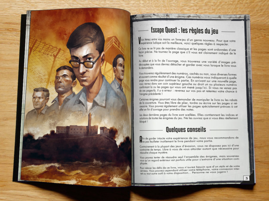 Présentation du jeu Escape Quest 7 - Infiltration à Alcatraz