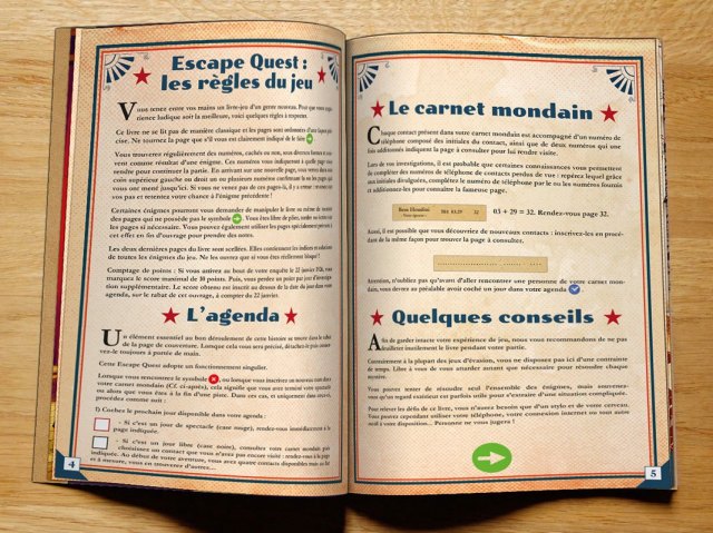 Présentation du jeu Escape Quest 8 – Houdini face au synode