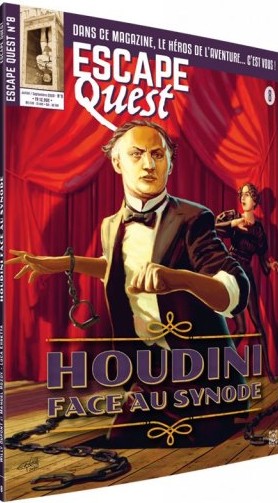 Boîte du jeu Escape Quest 8 – Houdini face au synode