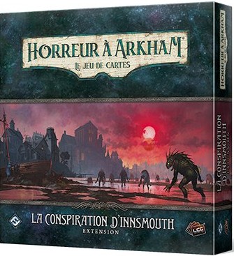 Boîte du jeu Horreur à Arkham - La Conspiration d'Innsmouth Ext.