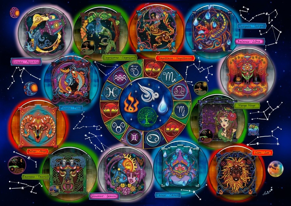 Boîte du jeu Zodiaque (2000 pièces) - JaCaRou