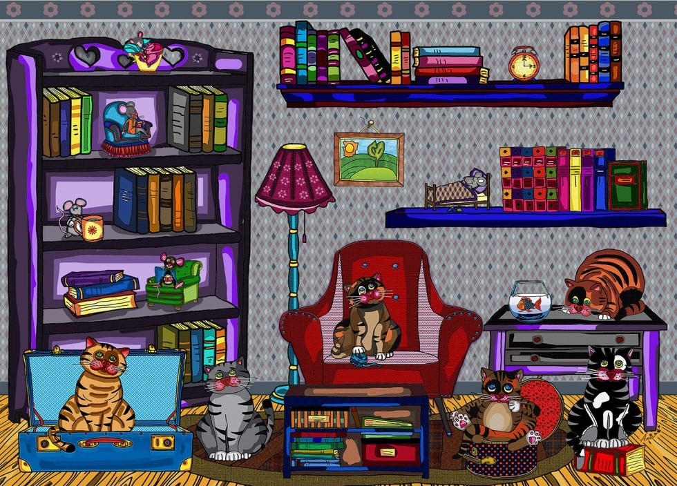 Chats d’appartement (1000 pièces) – JaCaRou