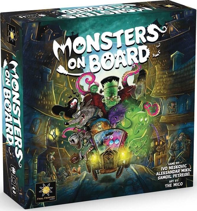 Boîte du jeu Monster on Board (Kickstarter - Deluxe) (VA)