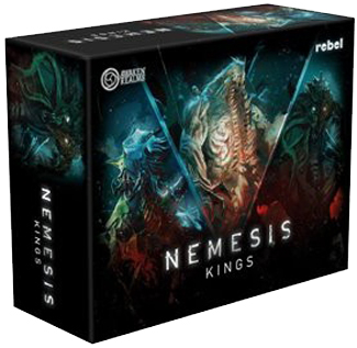Boîte du jeu Nemesis: Alien Kings Miniatures Set
