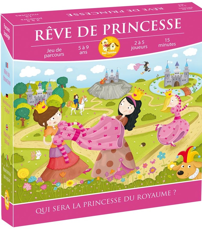 Boîte du jeu Rêve de Princesse