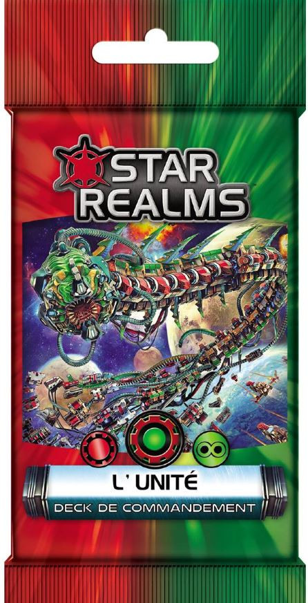 Boîte du jeu Star Realms - Deck commandement - L'Unité
