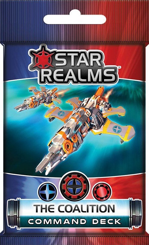 Boîte du jeu Star Realms - Deck commandement - La Coalition