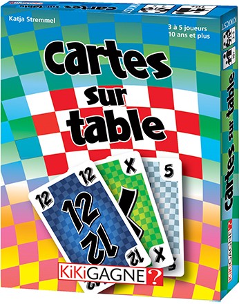 Boîte du jeu Cartes sur table