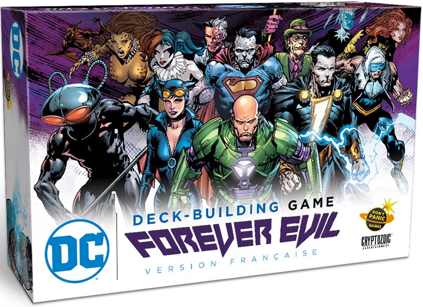 Boîte du jeu DC Comics Deck Building Game Forever Evil (VF)