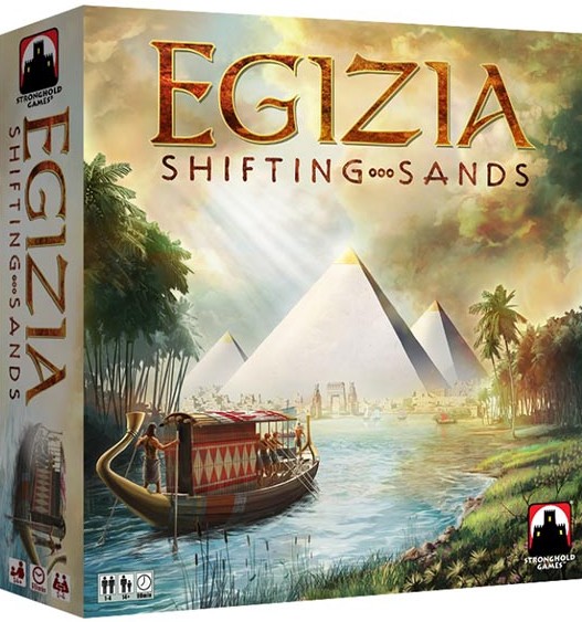Boîte du jeu Egizia - Shifting Sand (VF)