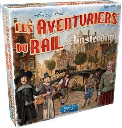 Boîte du jeu Les Aventuriers du rail express: Amsterdam