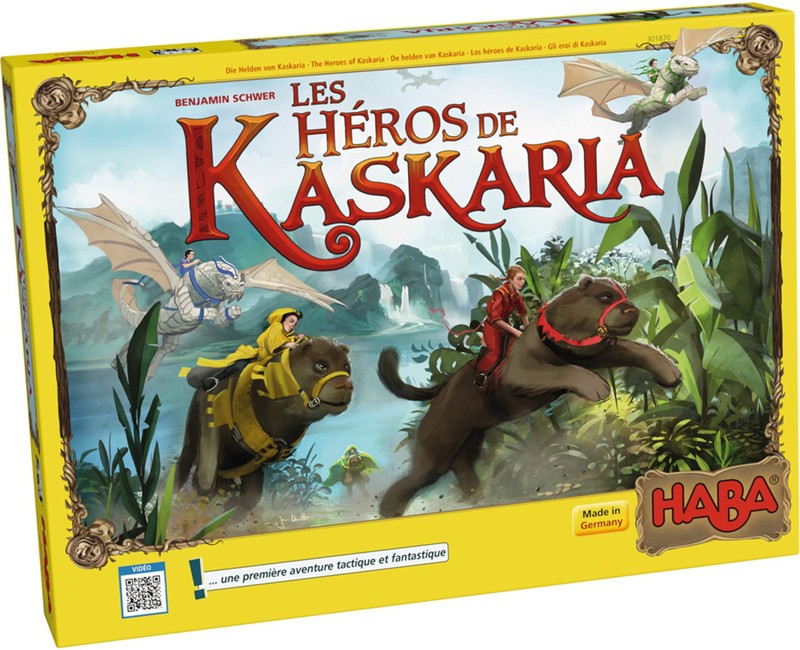 Boîte du jeu Les héros de Kaskaria