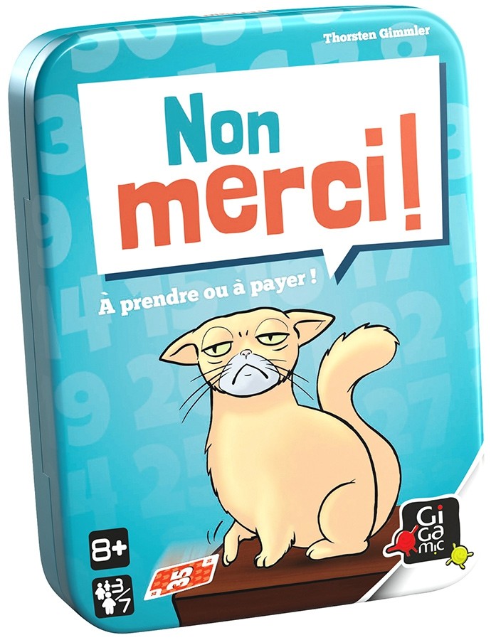 Boîte du jeu Non Merci!