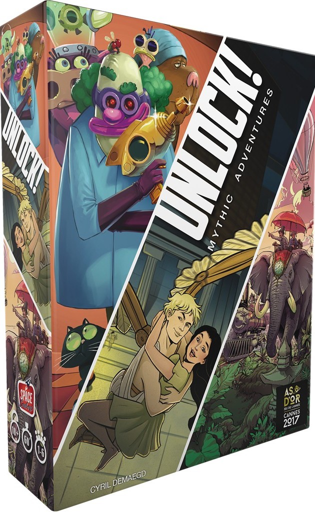 Boîte du jeu Unlock ! Mythic Adventures
