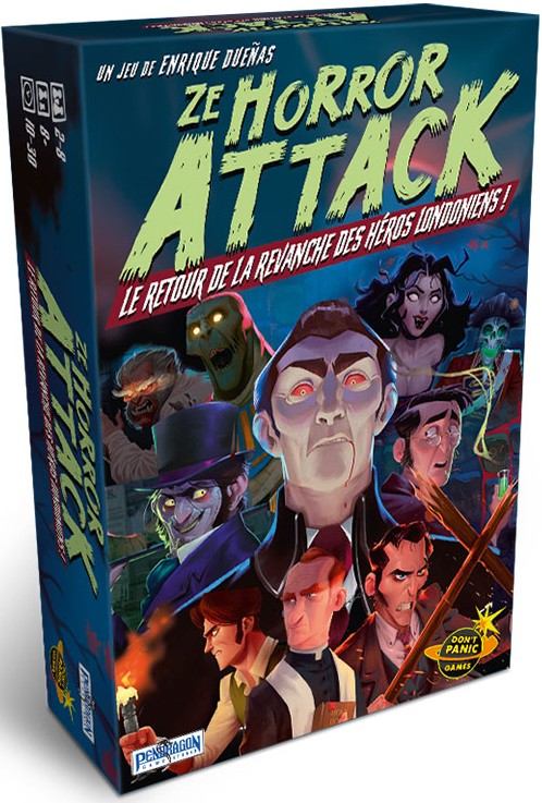 Boîte du jeu Ze Horror Attack
