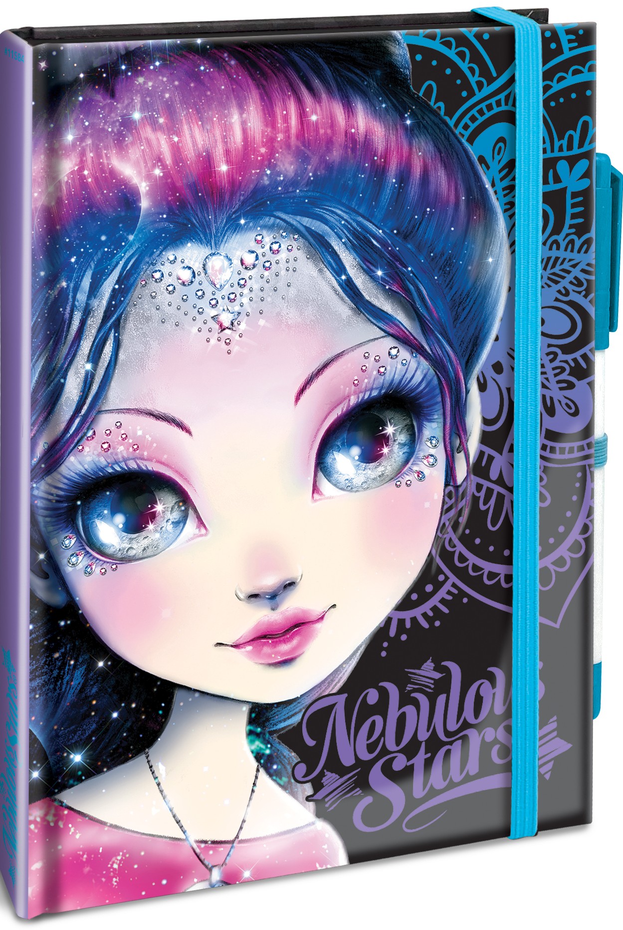 Nebulous Stars – Cahier de notes de luxe pages noires – Eclipsia