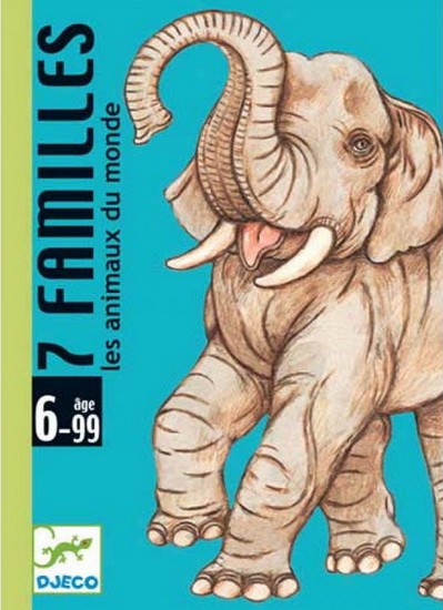 Boîte du jeu 7 familles - Les animaux du monde