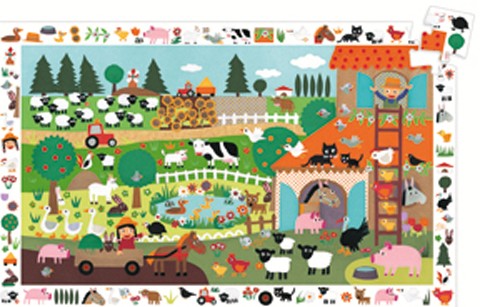 Observation – La ferme (35 pièces) – Djeco