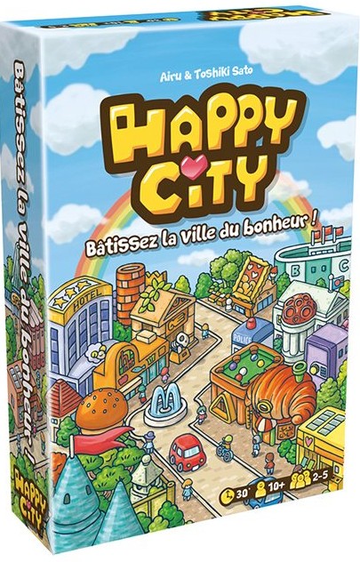 Boîte du jeu Happy City (VF)