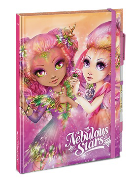 Nebulous Stars – Cahier de notes de luxe pages blanches – Petulia & Hazelia