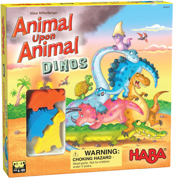 Boîte du jeu Pyramide d'animaux - Dinos (ML)