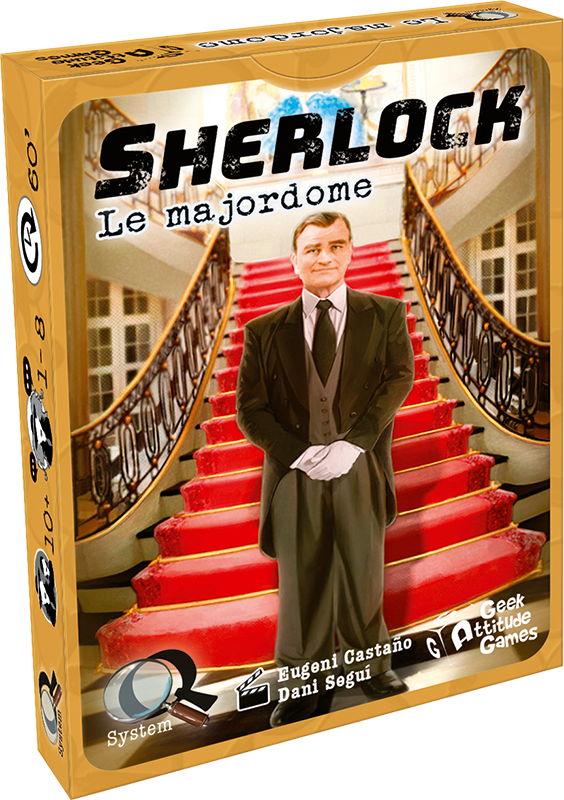 Boîte du jeu Sherlock - Q System: Le Majordome