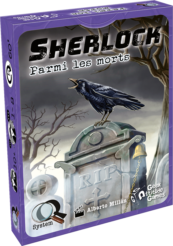 Boîte du jeu Sherlock - Q System: Parmi les Morts