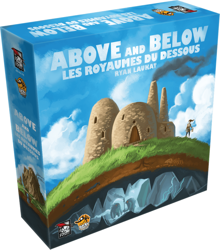 Boîte du jeu Above & Below: Les Royaumes du dessous