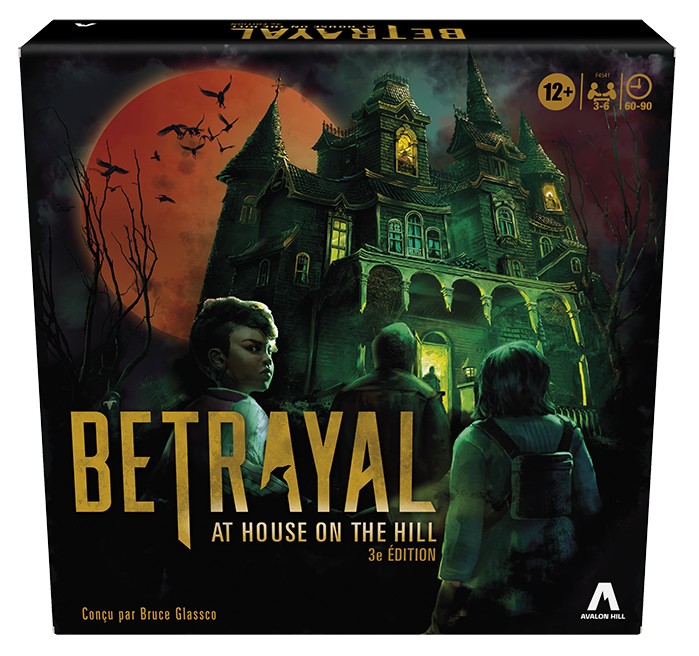 Boîte du jeu Betrayal at house on the Hill (3e Édition) (VF)