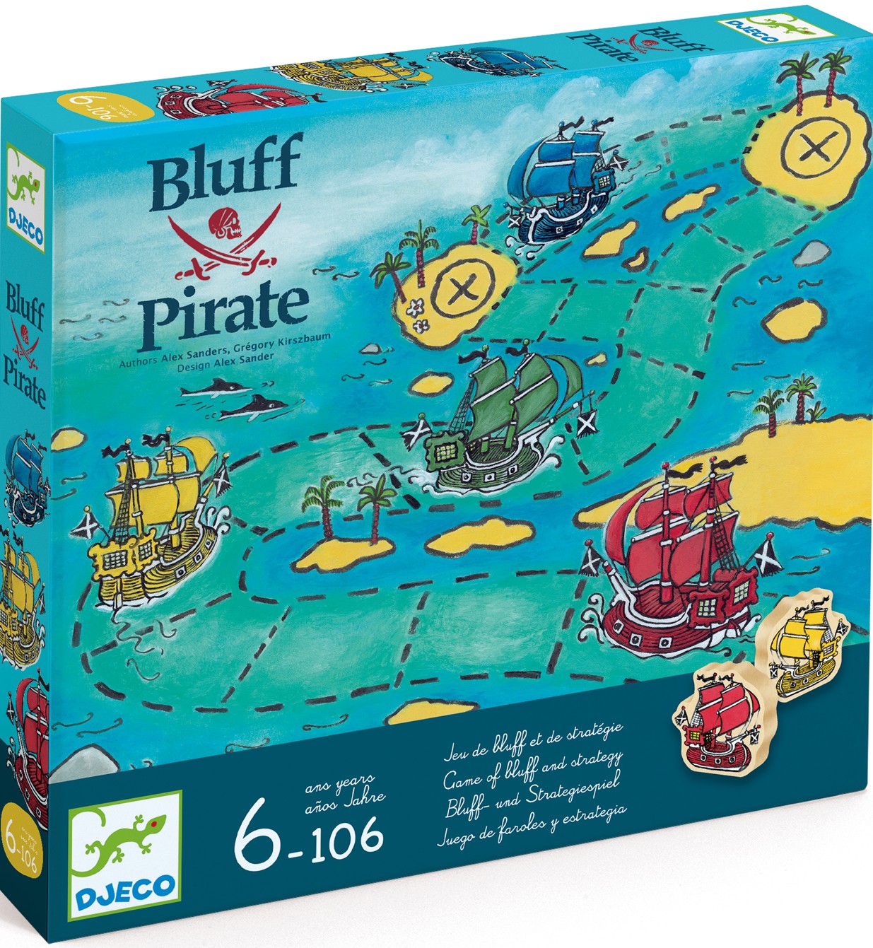 Boîte du jeu Bluff Pirate (ML)