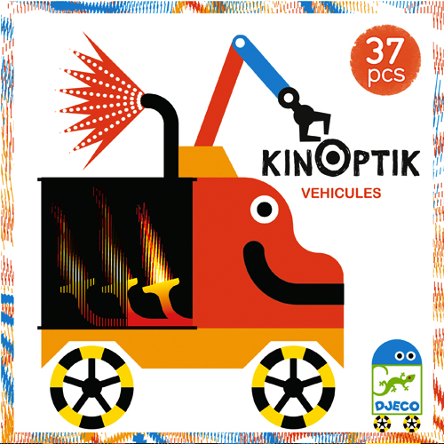 Boîte du jeu Kinoptik - Véhicules