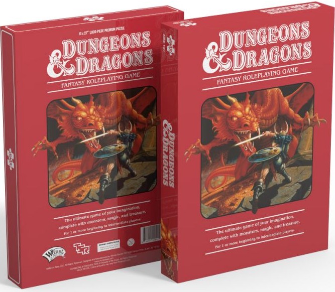 Boîte du casse-tête Dungeons & Dragons (1000 pièces) - Mondo