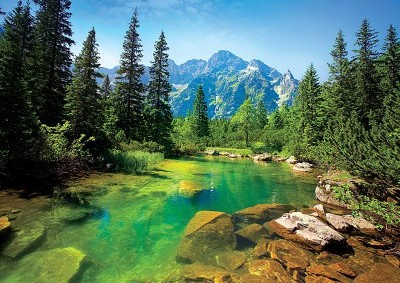Boîte du casse-tête Montagnes Tatras (500 pièces) - Trefl