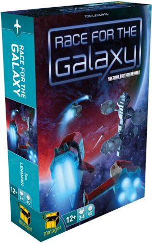 Boîte du jeu Race for the Galaxy: Seconde Édition Révisée (VF)