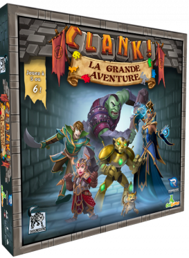 Boîte du jeu Clank - La Grande Aventure (extension)