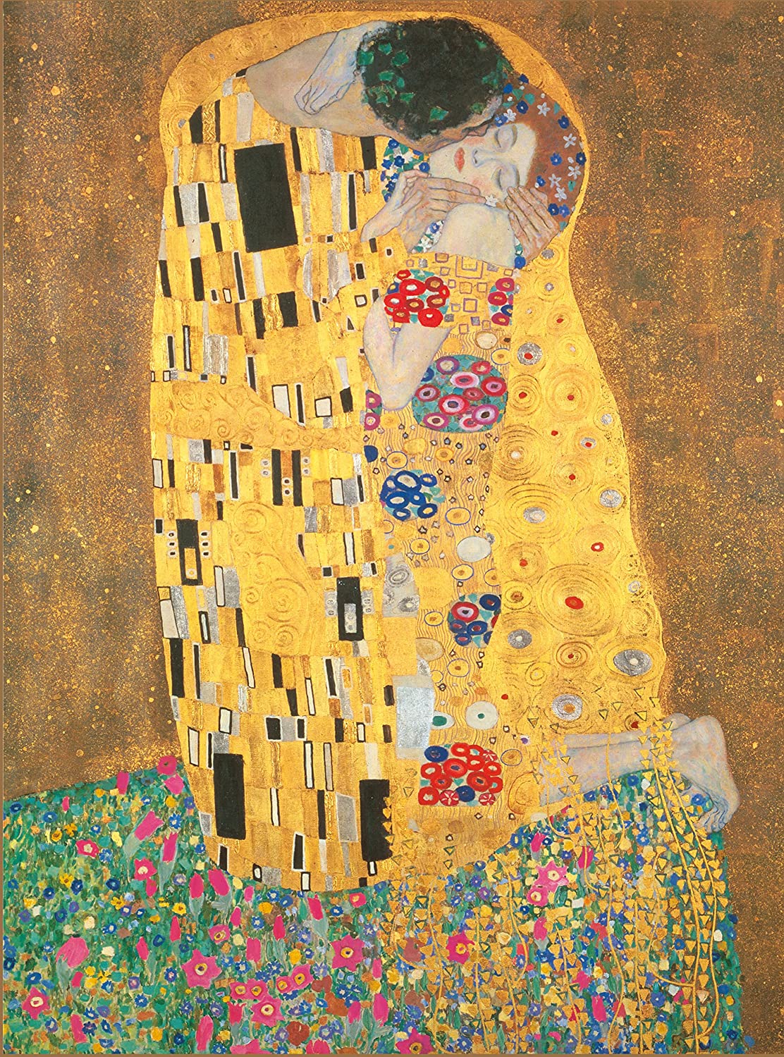 Boîte du casse-tête Klimt - Le Baiser (1000 pièces) - Piatnik