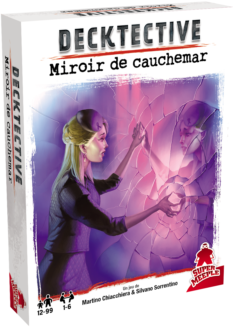 Boîte du jeu Decktective 3 - Miroir de Cauchemar