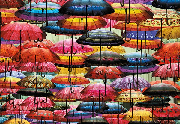 Boîte du casse-tête Parapluie Festifs (1000 pièces) - Piatnik
