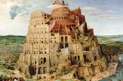 Boîte du casse-tête La Tour de Babel 1563 (1000 pièces) - Piatnik